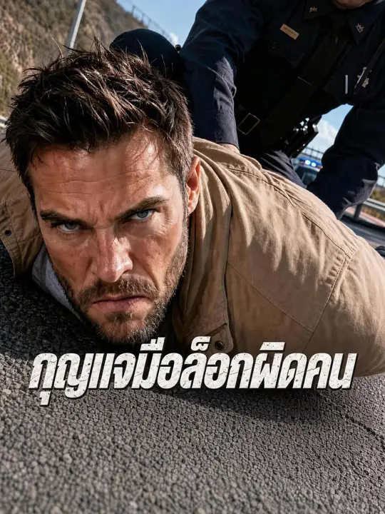 Poster กุญแจมือล็อกผิดคน