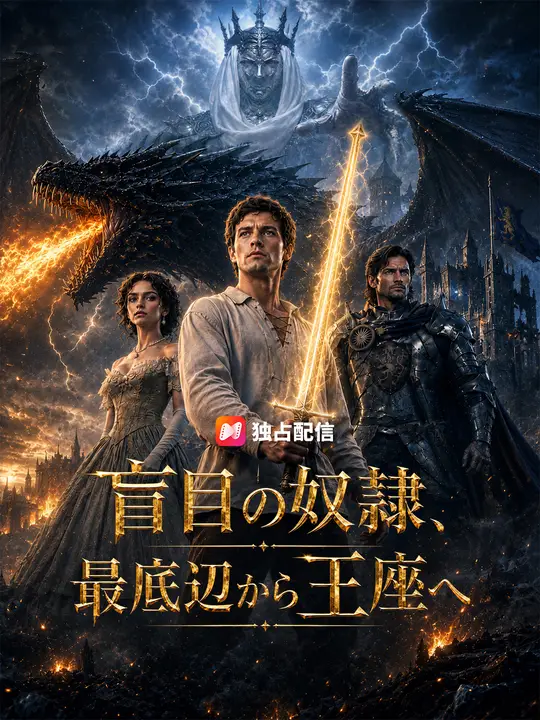 Poster 盲目の奴隷、最底辺から王座へ