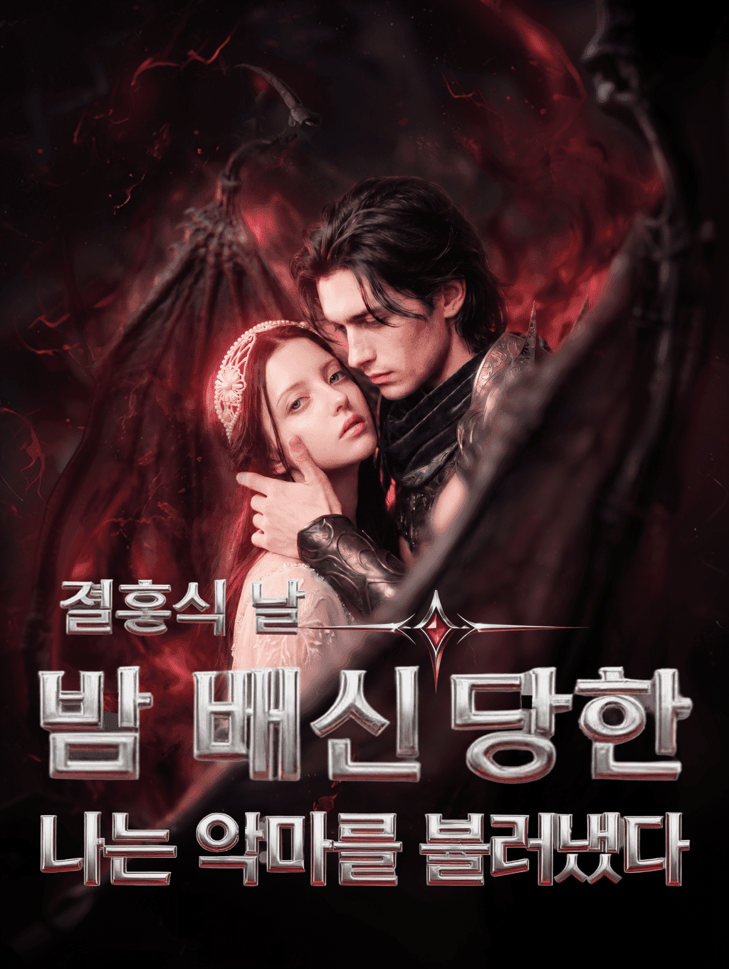 Poster 결혼식 날 밤 배신당한 나는 악마를 불러냈다