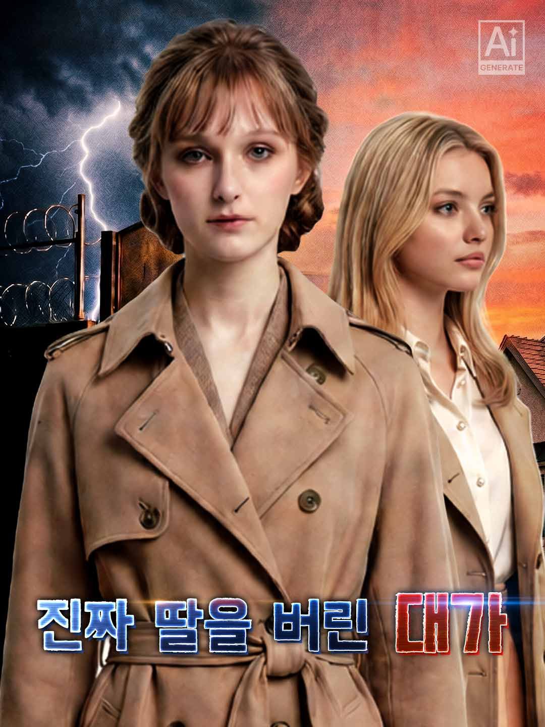 Poster 진짜 딸을 버린 대가
