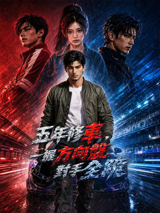 Poster 五年修車，一握方向盤對手全跪