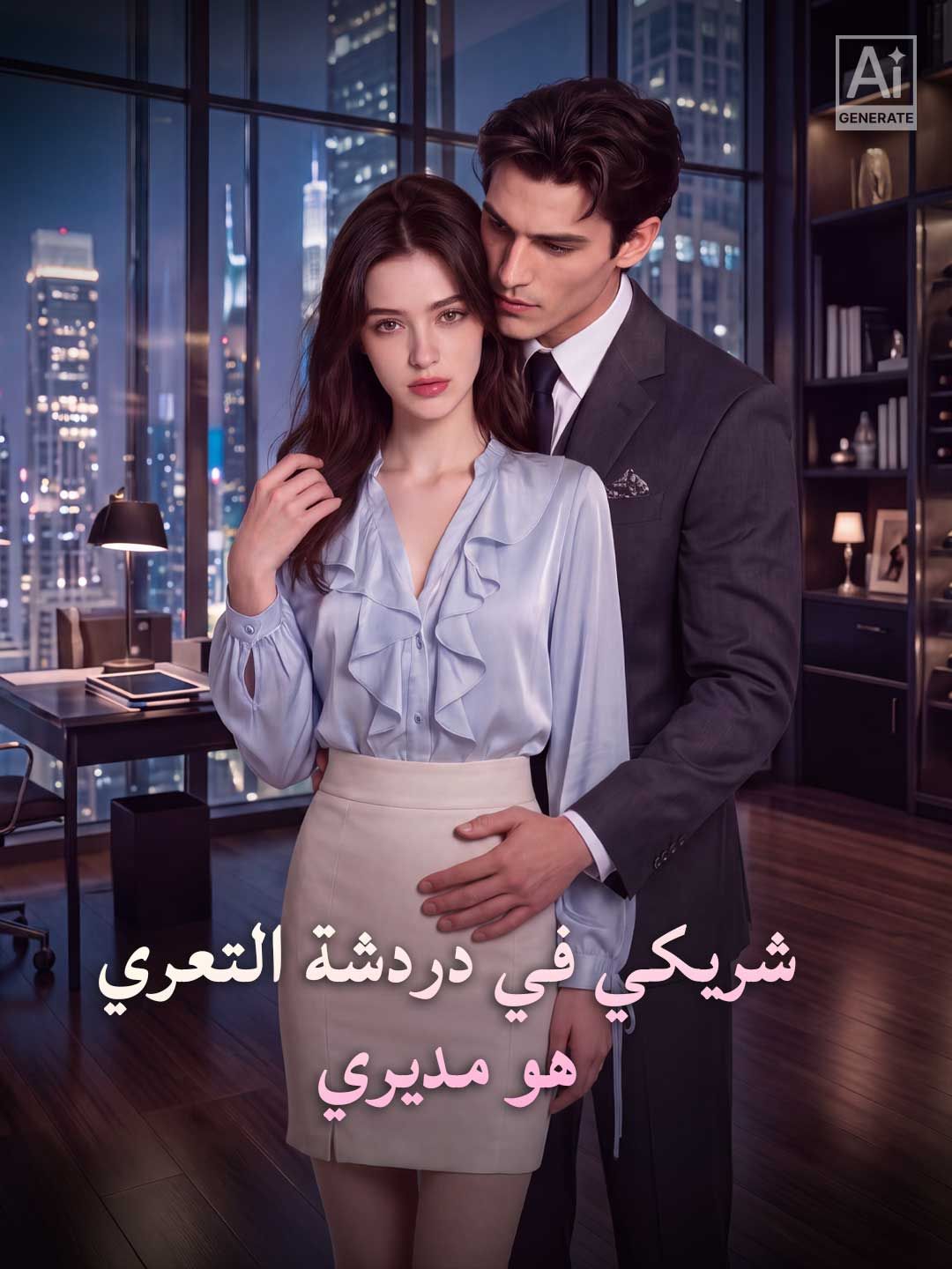 Poster شريكي في دردشة التعري هو مديري