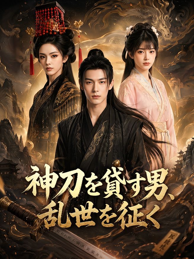 Poster 神刀を貸す男、乱世を征く