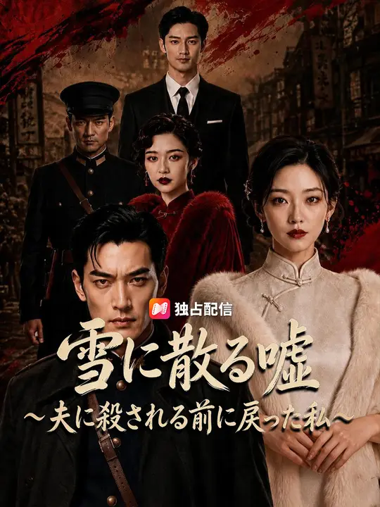Poster 雪に散る嘘～夫に殺される前に戻った私～