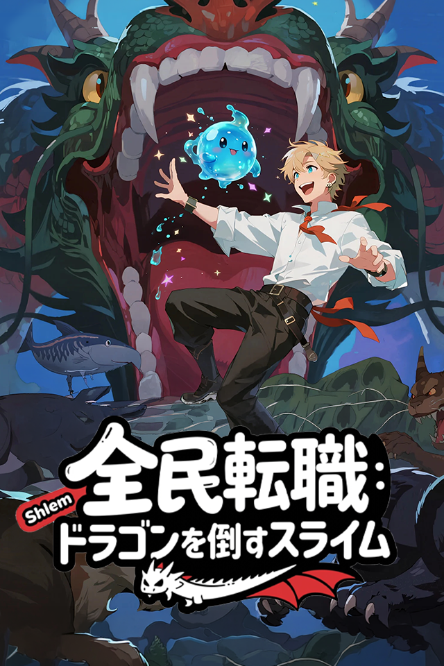 Poster 全民転職：ドラゴンを倒すスライム