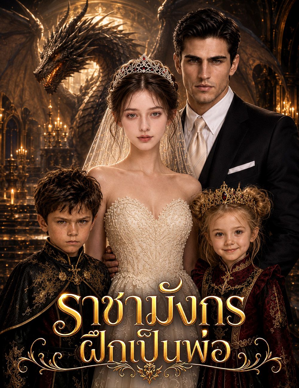 Poster ราชามังกรฝึกเป็นพ่อ