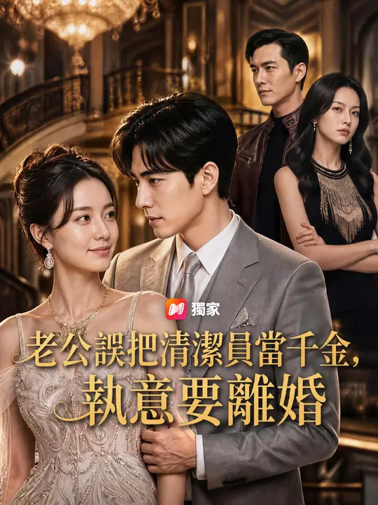 Poster 老公誤把清潔員當千金，執意要離婚
