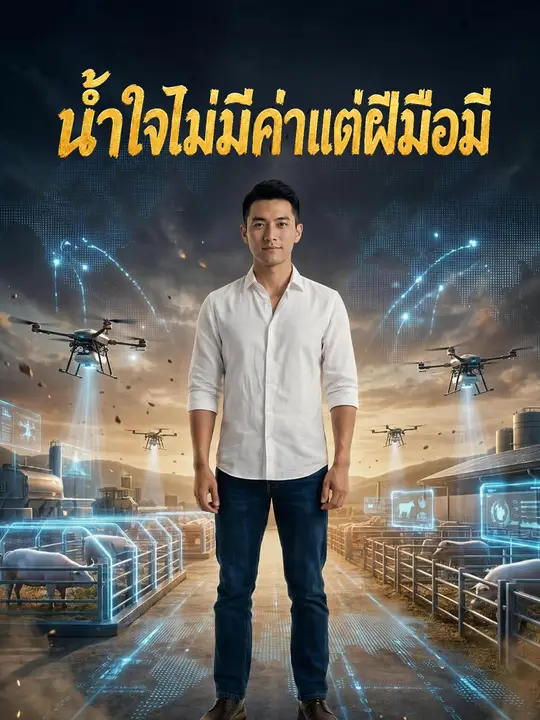 Poster น้ำใจไม่มีค่าแต่ฝีมือมี
