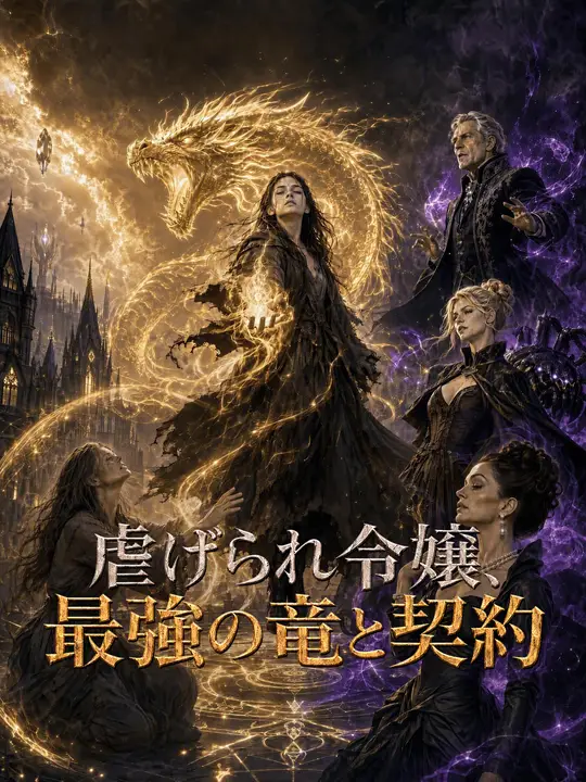 Poster 虐げられ令嬢、最強の竜と契約
