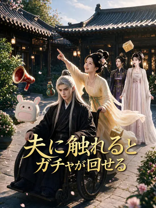 Poster 夫に触れるとガチャが回せる