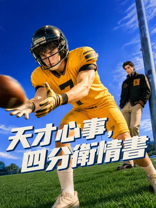 Poster 天才心事，四分衛情書