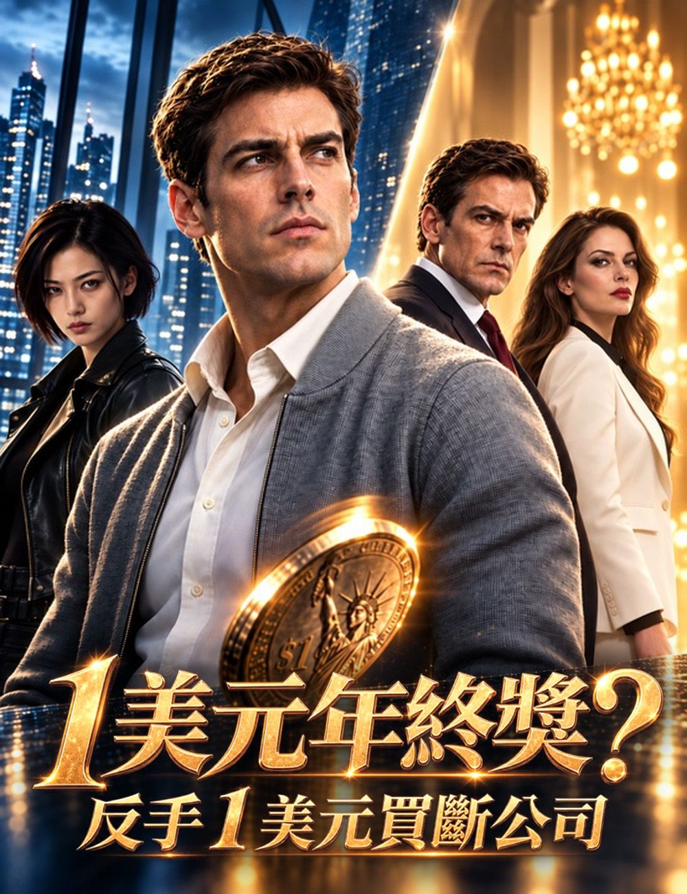 1 美元年終獎？反手 1 美元買斷公司