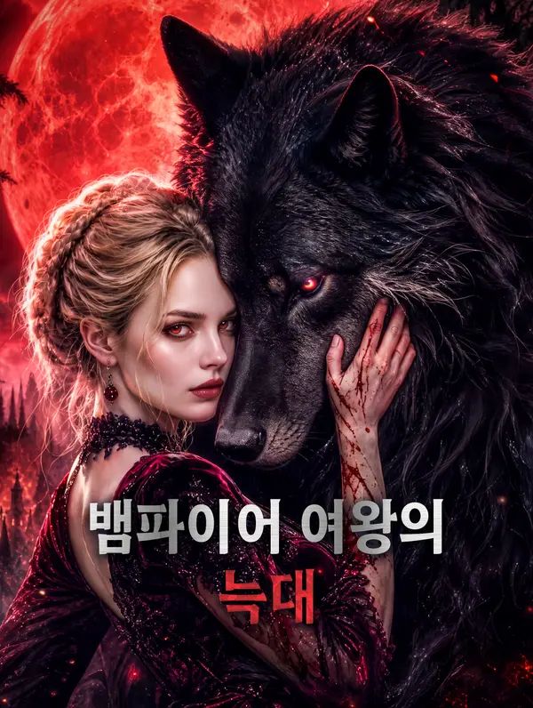 Poster 뱀파이어 여왕의 늑대