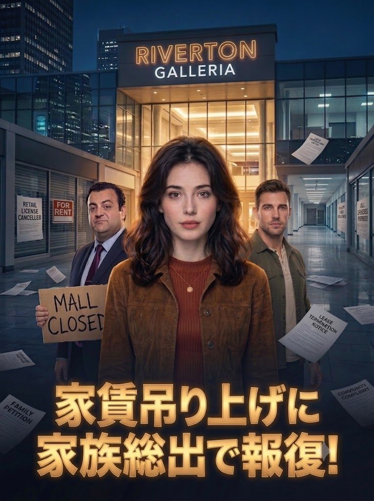Poster 家賃吊り上げに家族総出で報復！