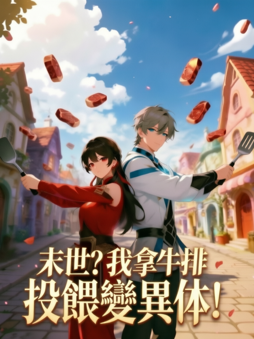 Poster 末世？我拿牛排投餵變異體！