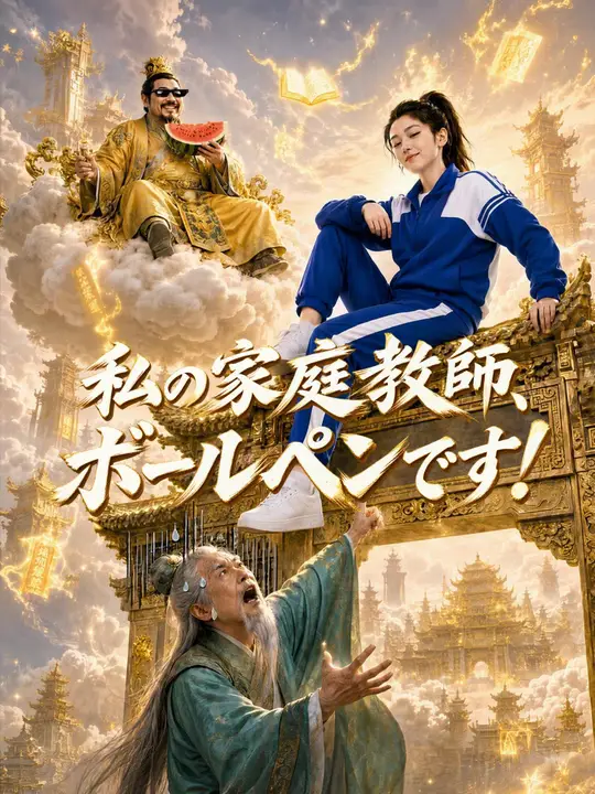 Poster 私の家庭教師、ボールペンです！