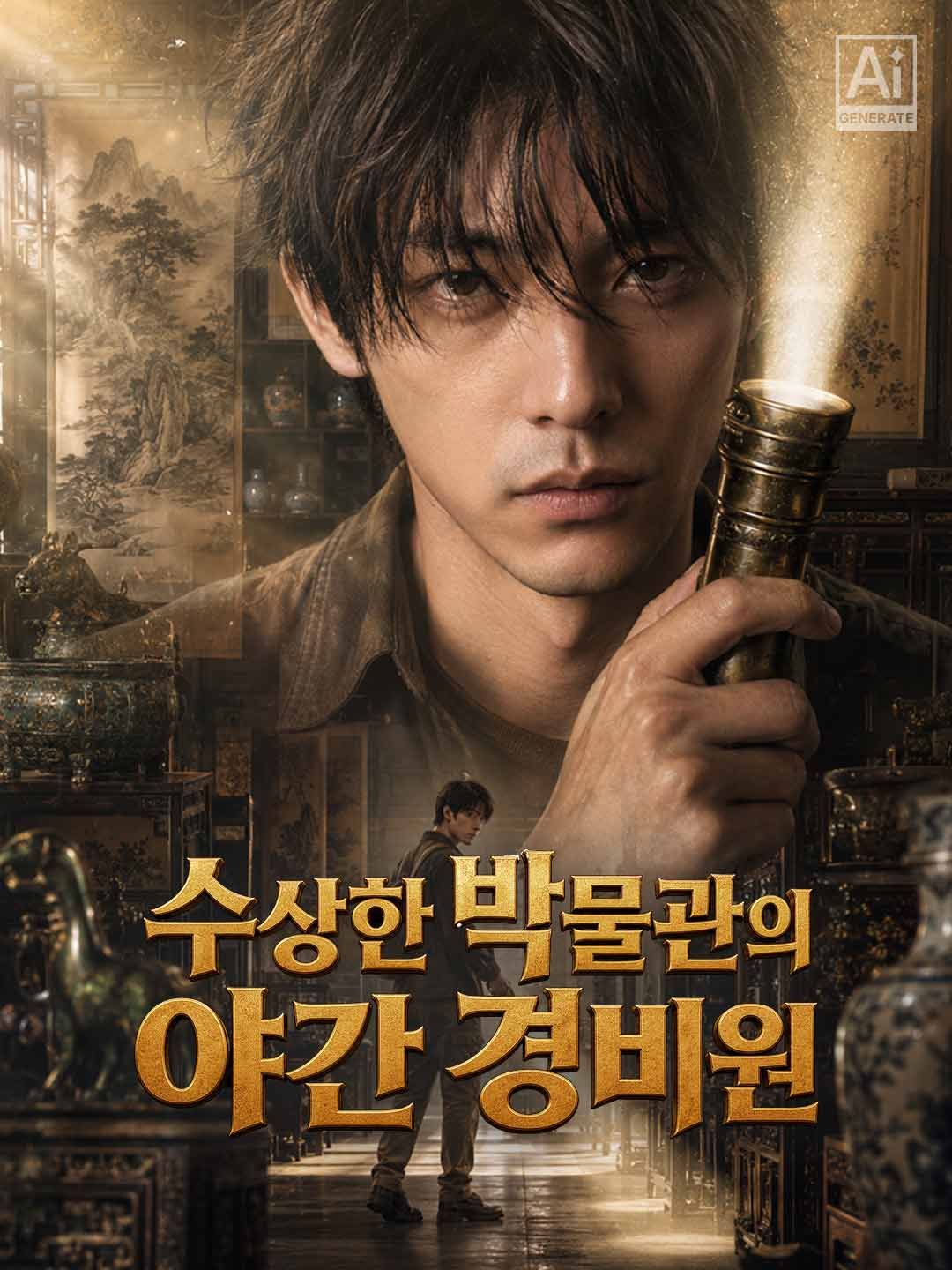 Poster 수상한 박물관의 야간 경비원