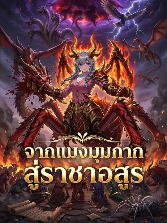 Poster จากแมงมุมกาก สู่ราชาอสูร