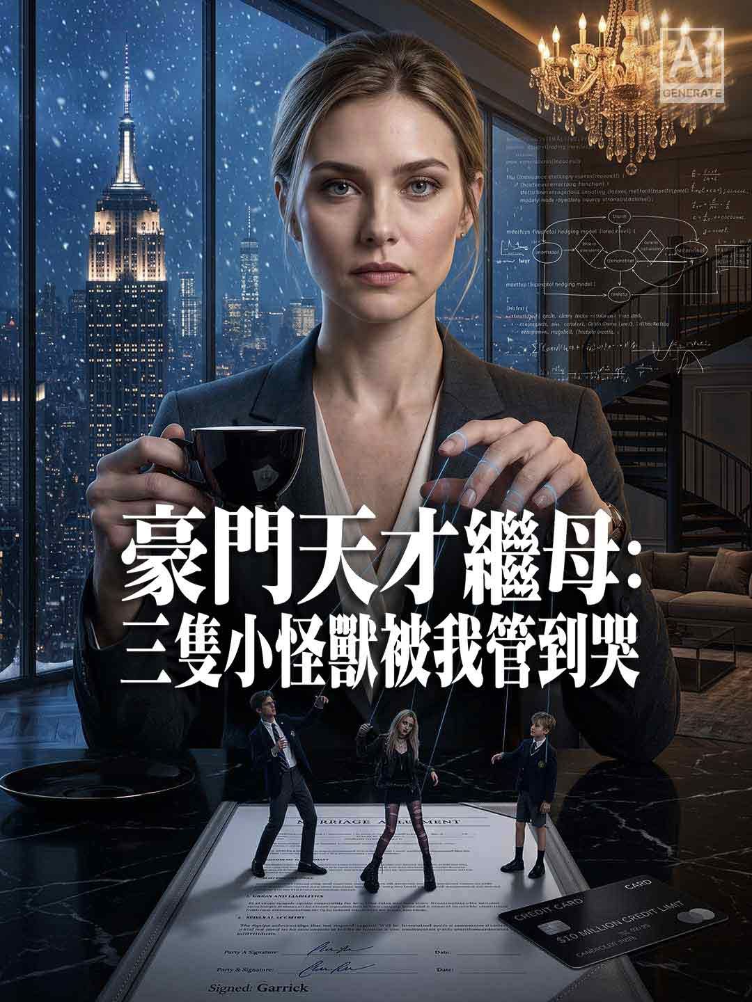Poster 豪門天才繼母：三隻小怪獸被我管到哭