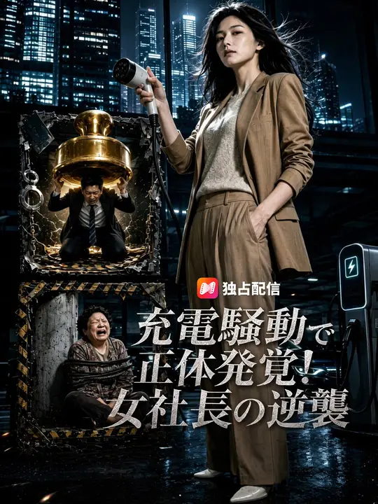 Poster 充電騒動で正体発覚！女社長の逆襲
