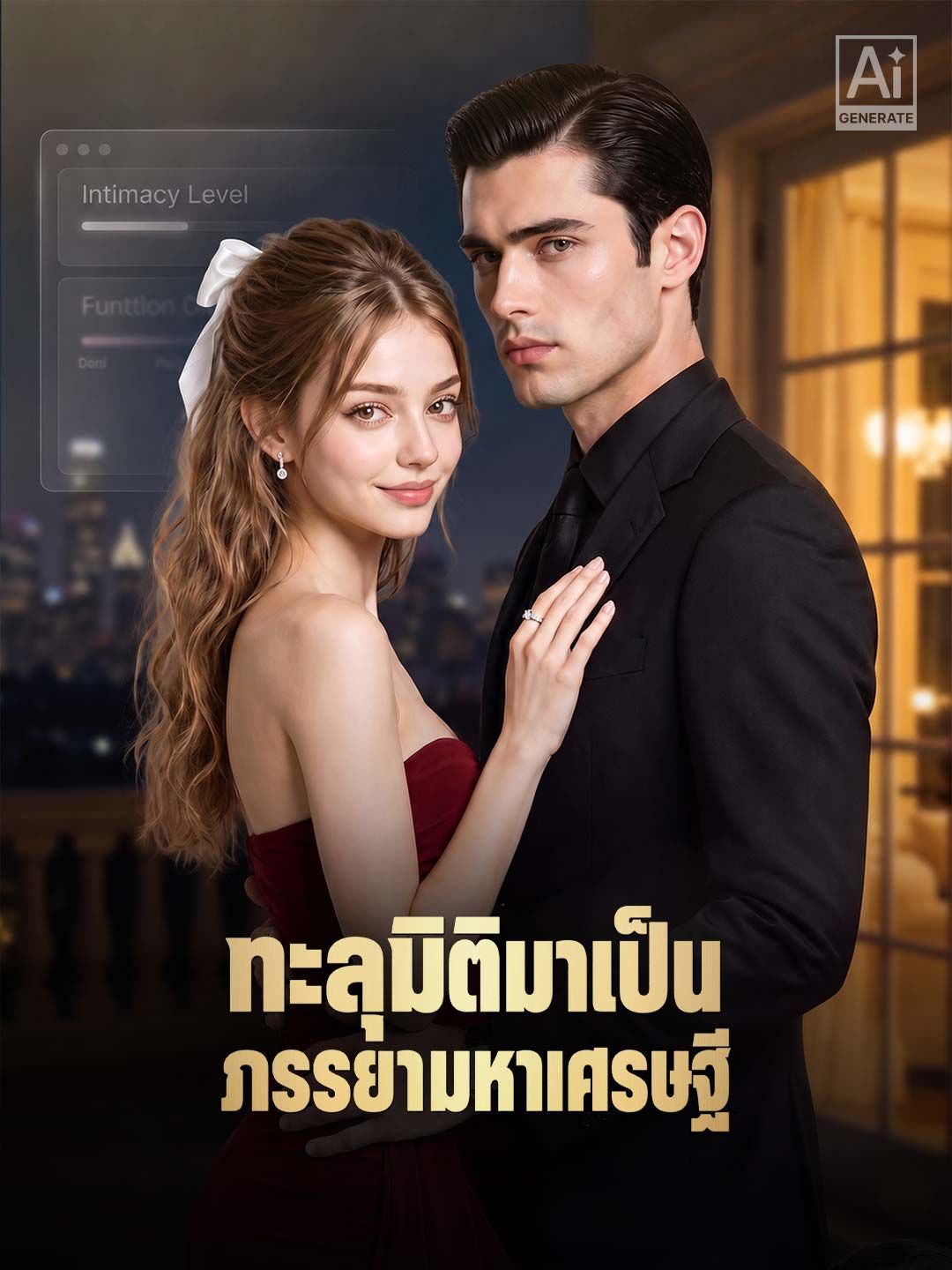 Poster ทะลุมิติมาเป็นภรรยามหาเศรษฐี
