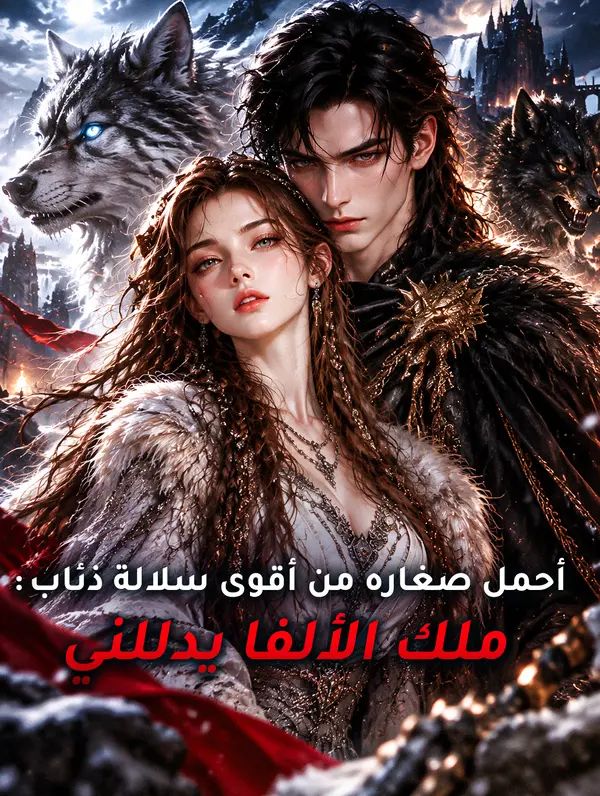 أحمل صغاره من أقوى سلالة ذئاب: ملك الألفا يدللني