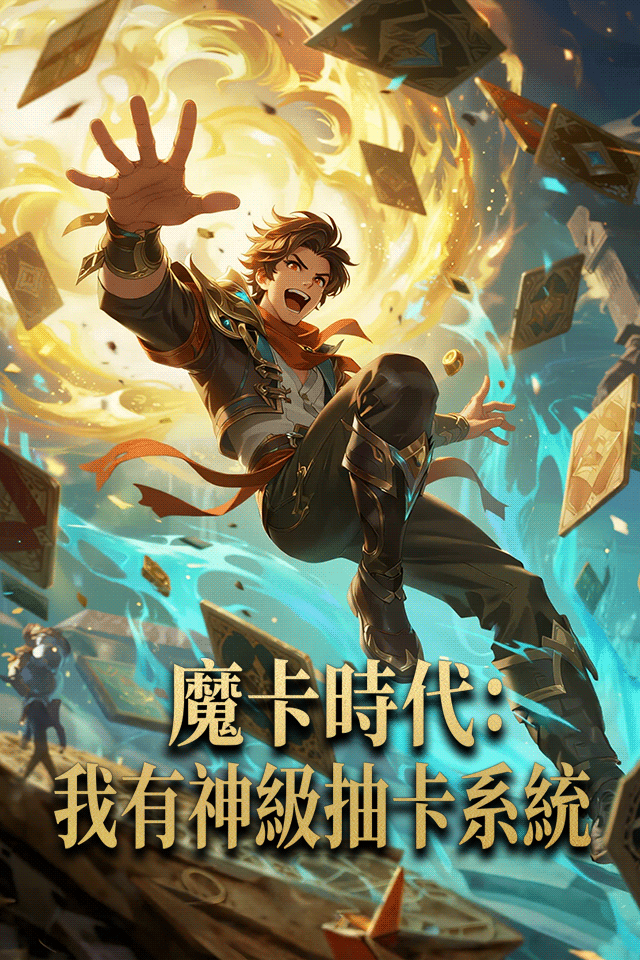 Poster 魔卡時代：我有神級抽卡系統