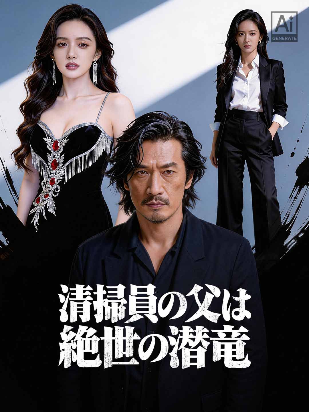 Poster 清掃員の父は絶世の潜竜