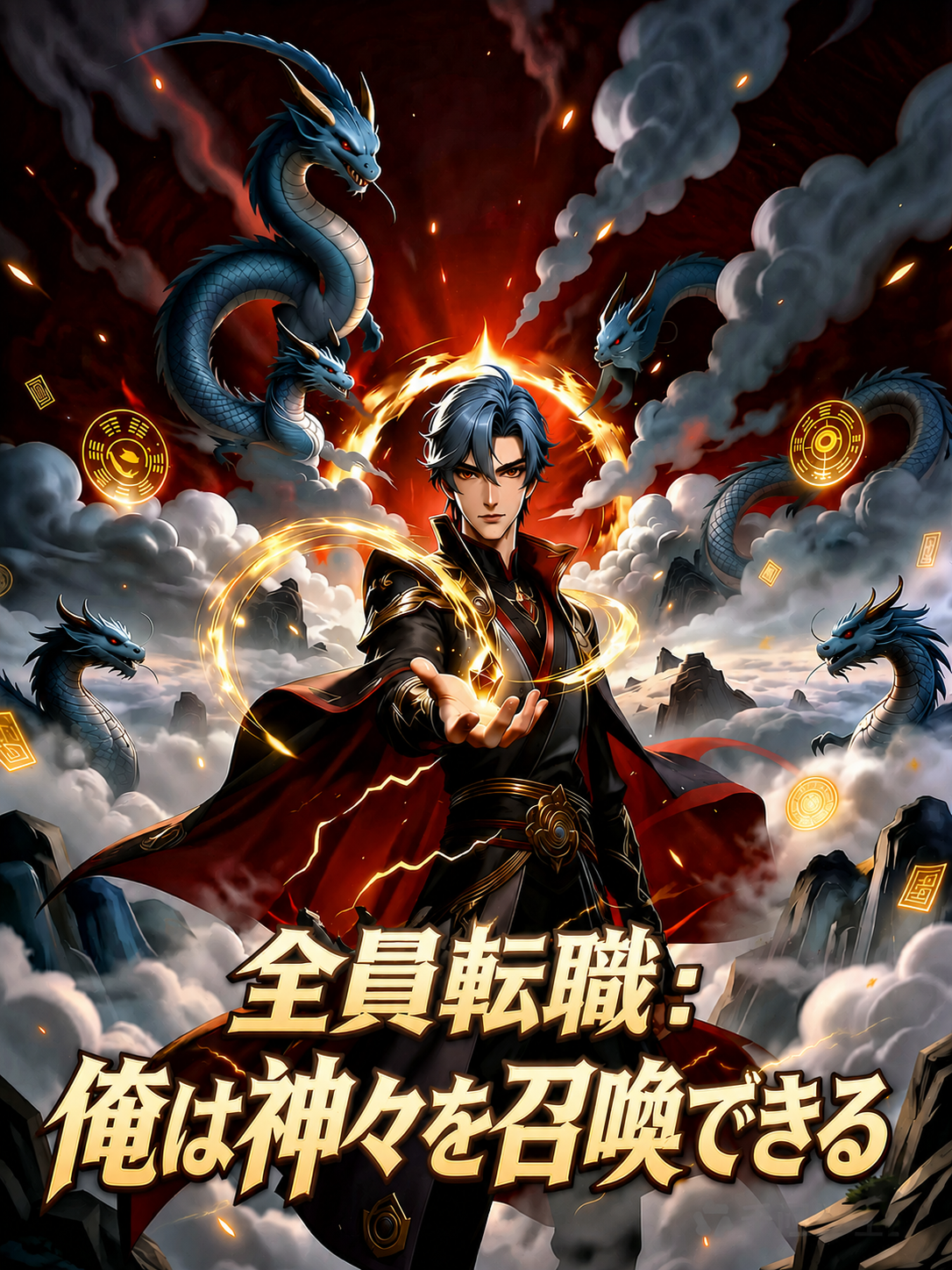 Poster 全員転職：俺は神々を召喚できる