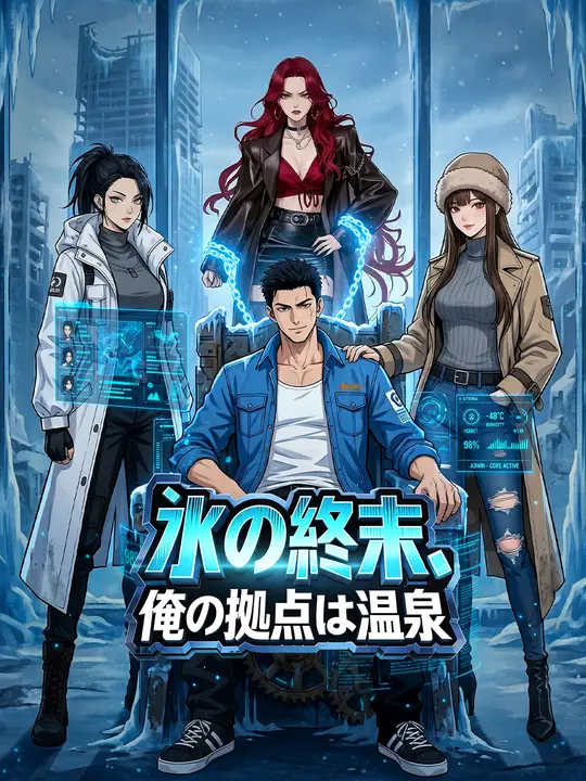 Poster 氷の終末、俺の拠点は温泉