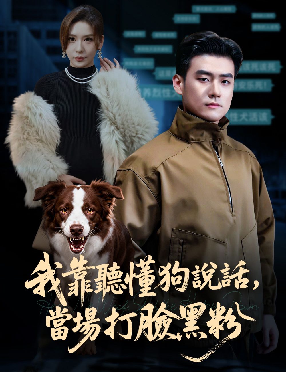 Poster 我靠聽懂狗說話，當場打臉黑粉