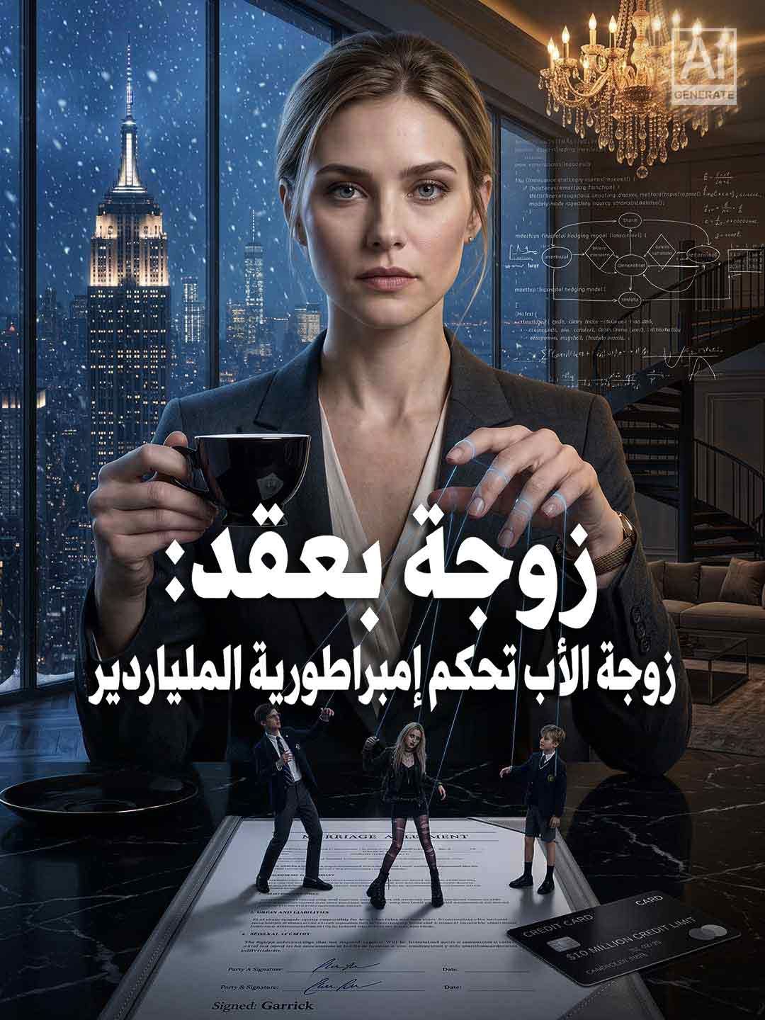 زوجة بعقد: زوجة الأب تحكم إمبراطورية الملياردير