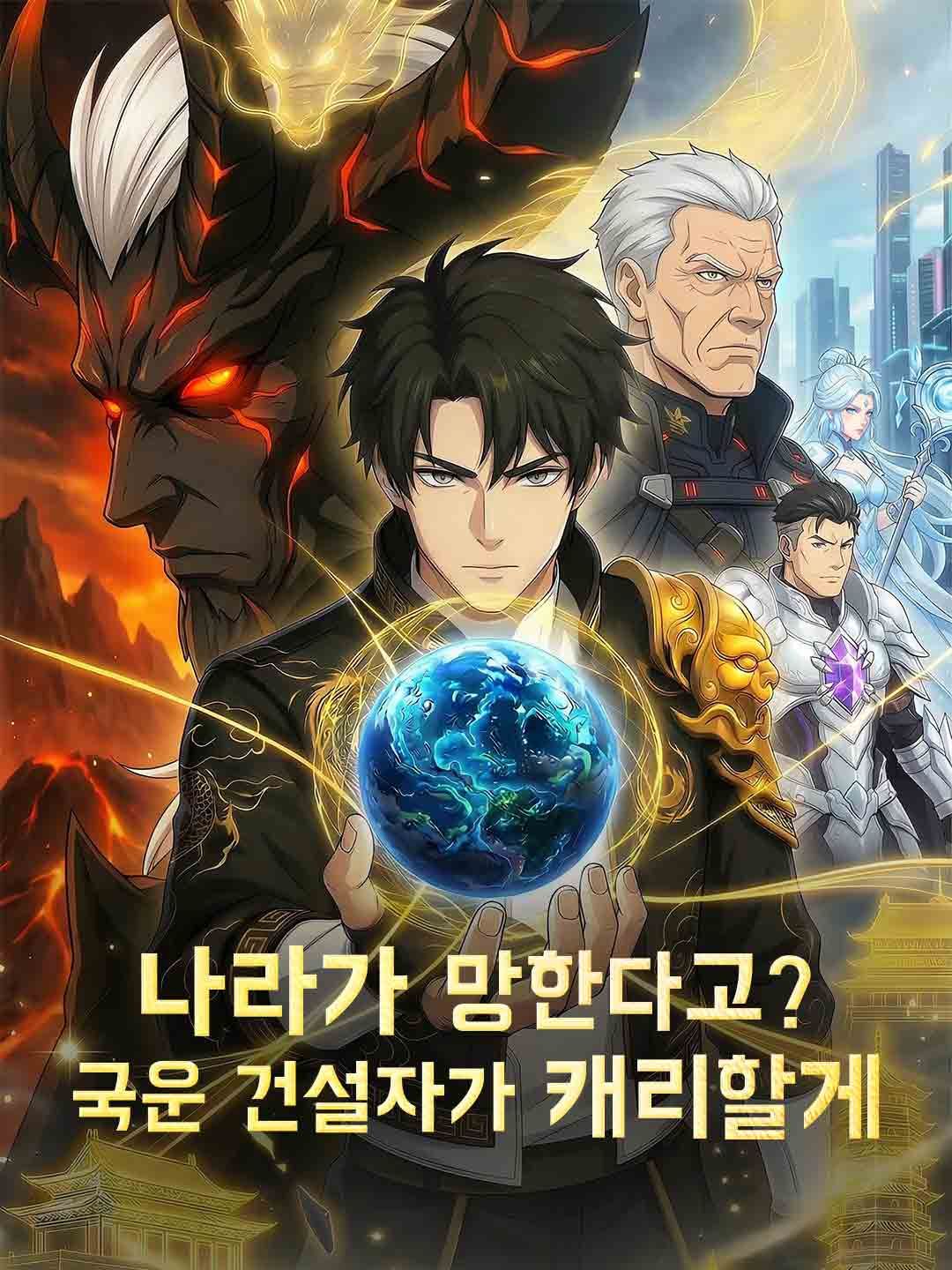 Poster 나라가 망한다고? 국운 건설자가 캐리할게