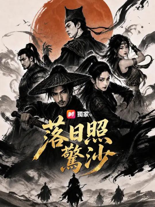 Poster 落日照驚沙