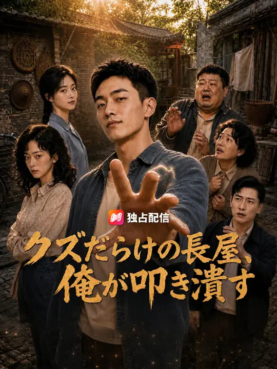 Poster クズだらけの長屋、俺が叩き潰す
