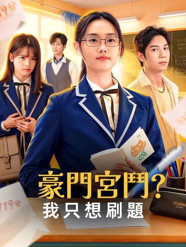 Poster 豪門宮鬥？我只想刷題