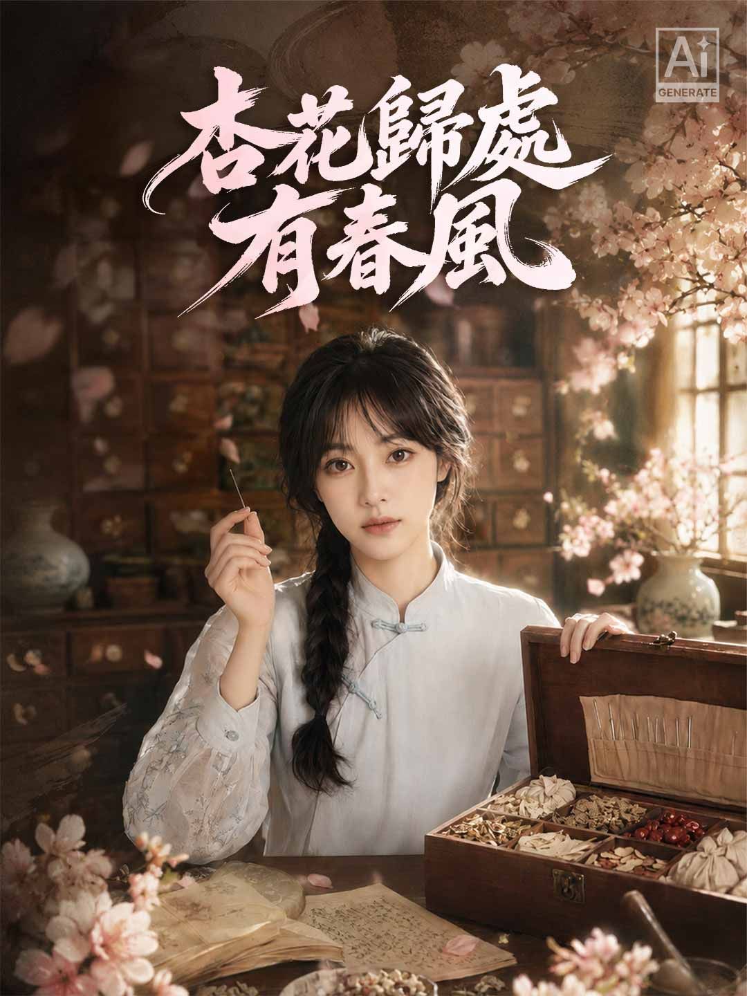 Poster 杏花歸處有春風