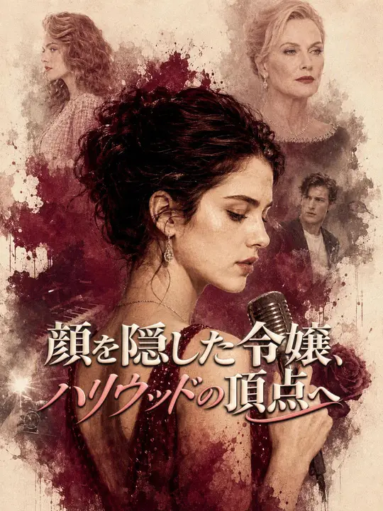 Poster 顔を隠した令嬢、ハリウッドの頂点へ