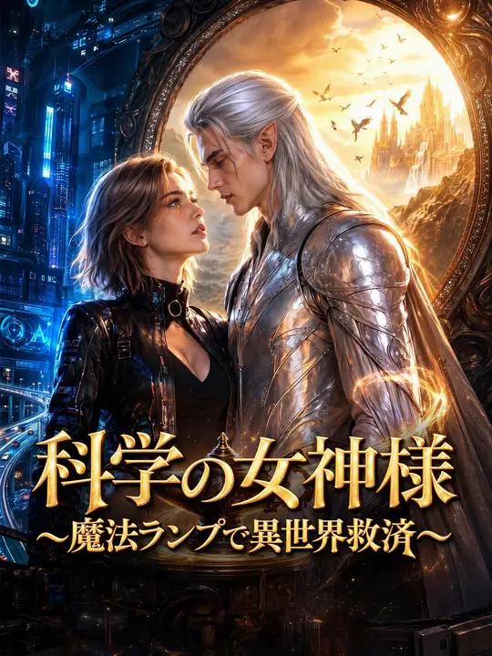 Poster 科学の女神様～魔法ランプで異世界救済～