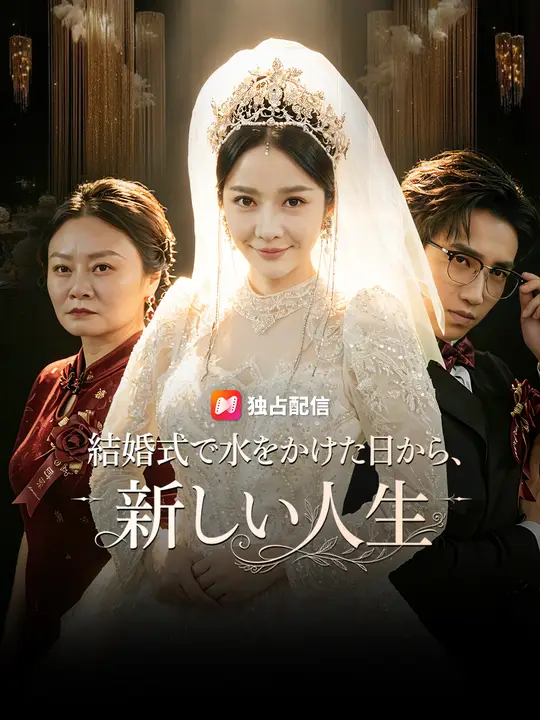 Poster 結婚式で水をかけた日から、新しい人生