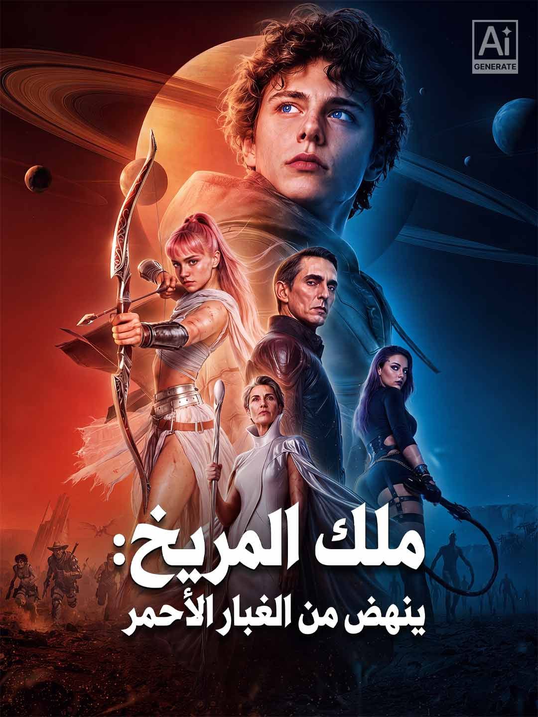 ملك المريخ: ينهض من الغبار الأحمر