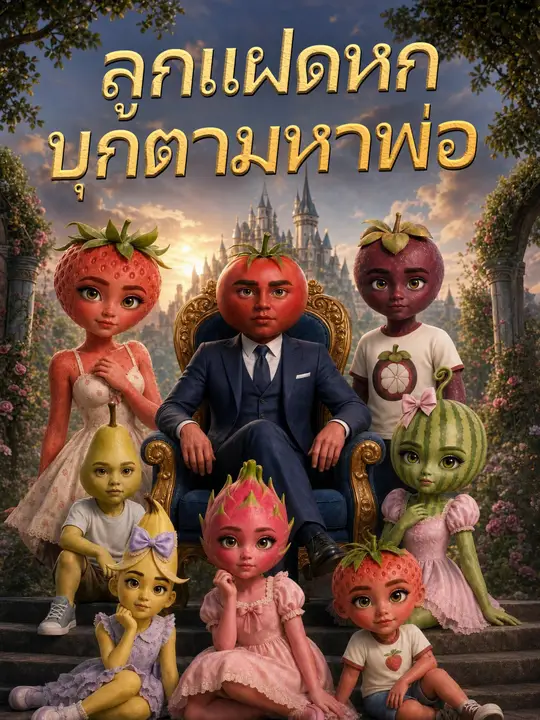 Poster ลูกแฝดหกบุกตามหาพ่อ