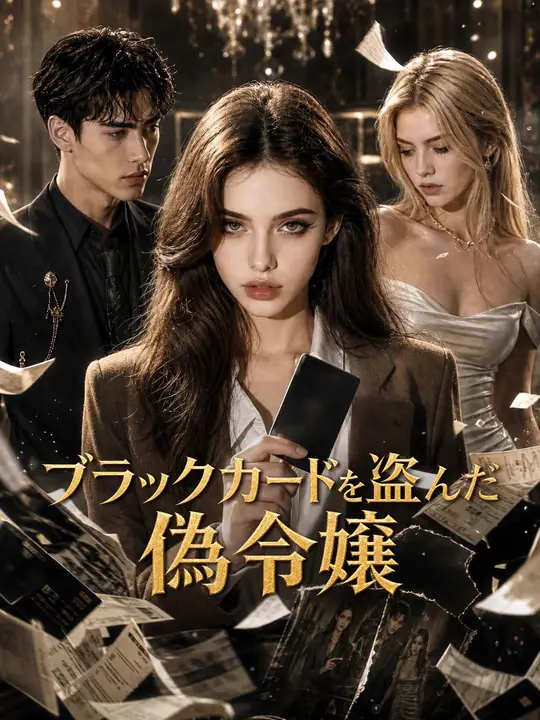 Poster ブラックカードを盗んだ偽令嬢
