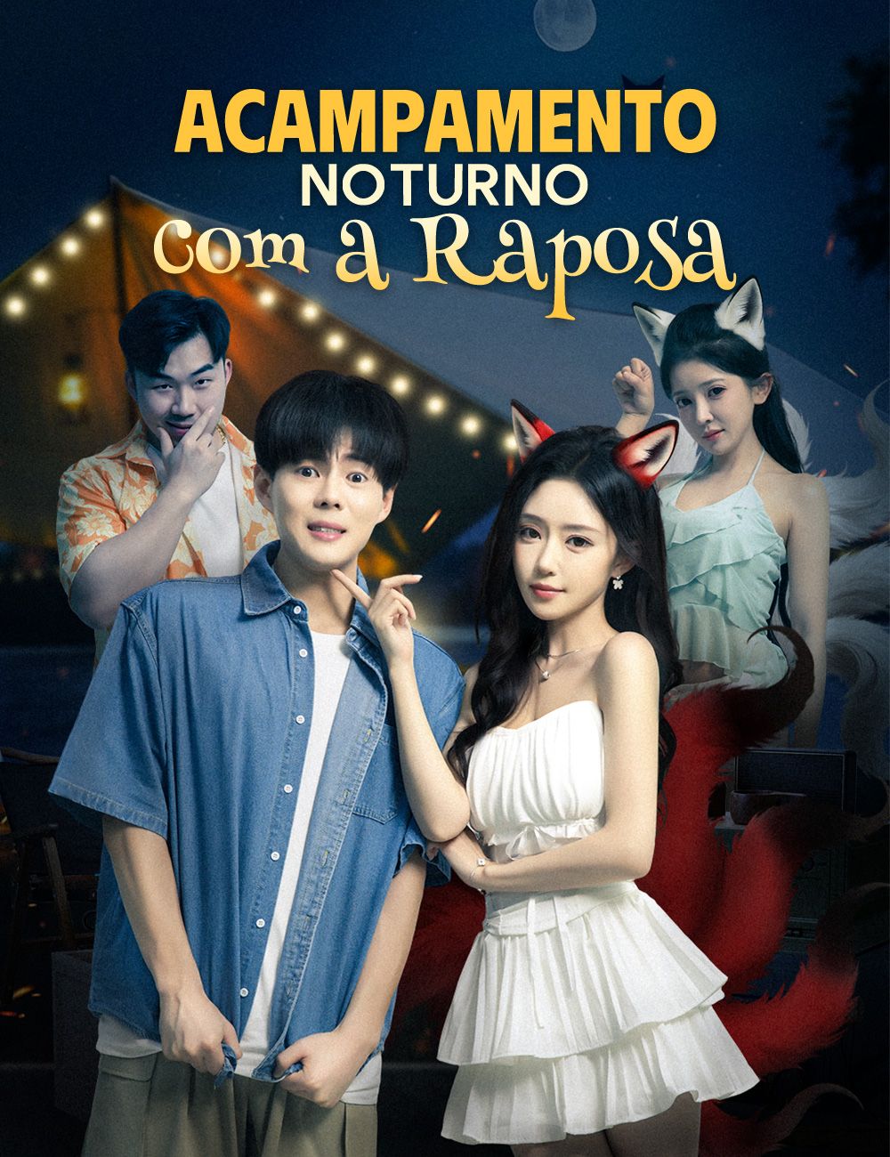 Acampamento Noturno com a Raposa