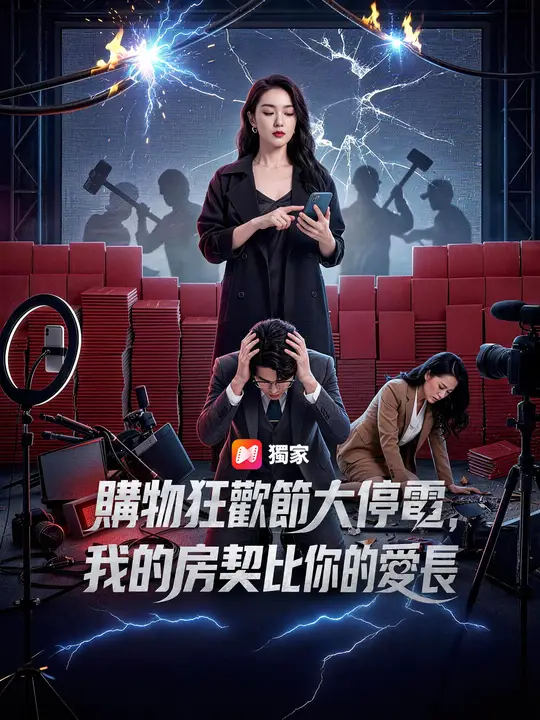 Poster 購物狂歡節大停電，我的房契比你的愛長