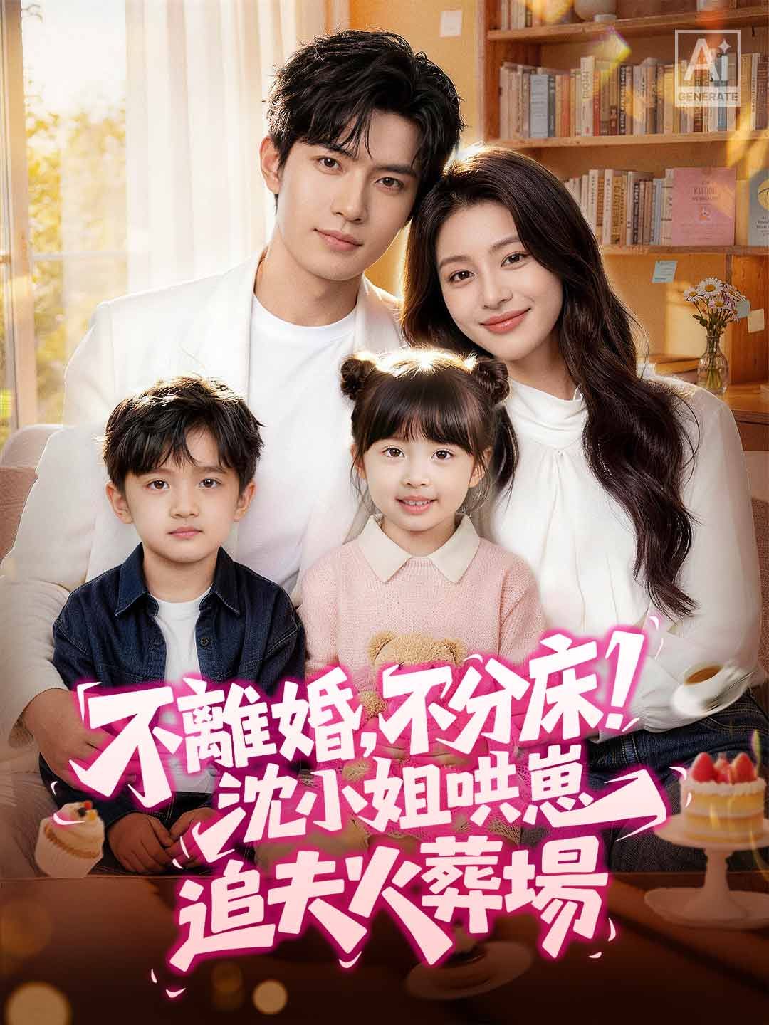 Poster 不離婚，不分床！沈小姐哄崽追夫火葬場