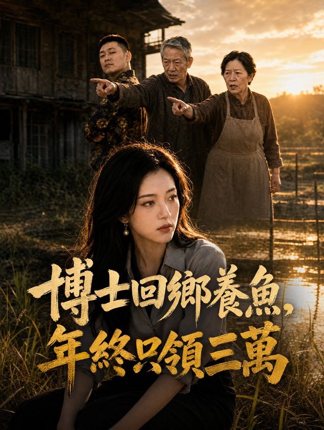 Poster 博士回鄉養魚，年終只領三萬
