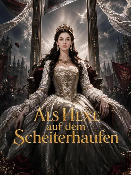 Als Hexe auf dem Scheiterhaufen