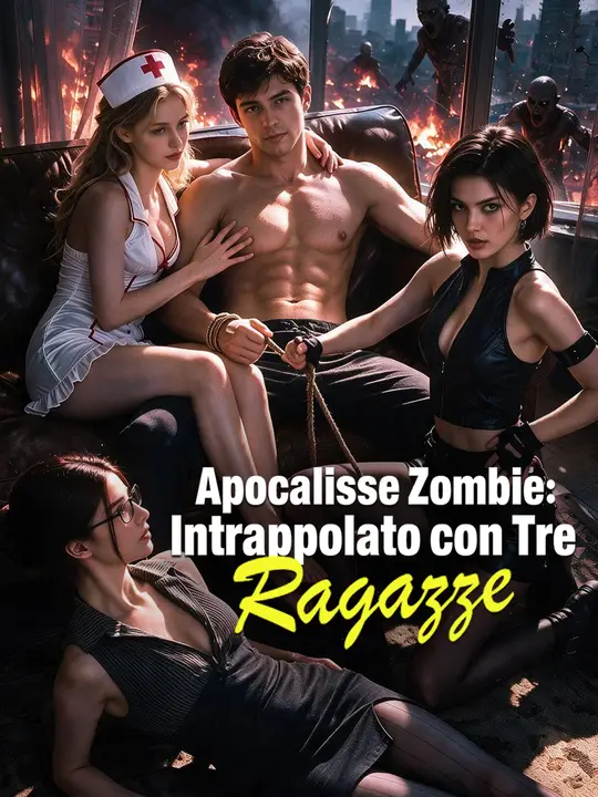 Apocalisse Zombie: Intrappolato con Tre Ragazze