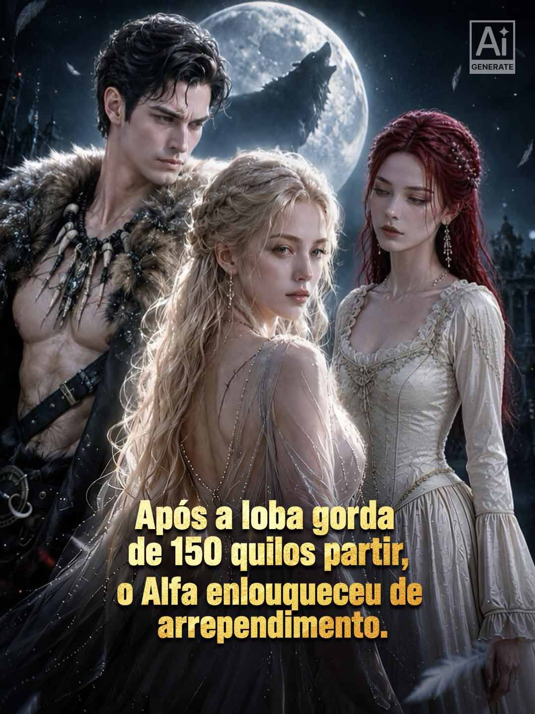 Após a loba gorda de 150 quilos partir, o Alfa enlouqueceu de arrependimento.